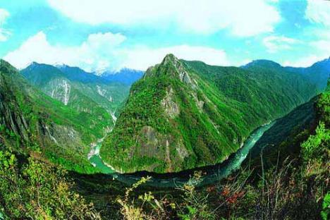 El gran cañón Yarlung Zangbo, China 1