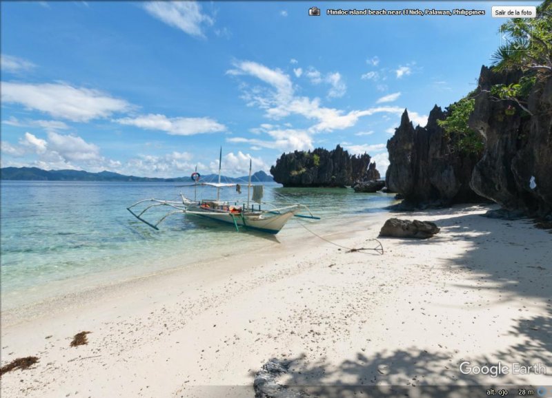 Playas de El Nido, Palawan, Filipinas 1 - Isla Saona - República Dominicana 🗺️ Foro Google Earth para Viajar