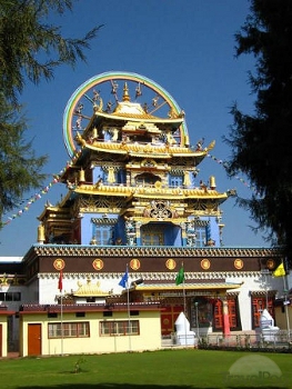 El Templo de Oro, Namdroling, Bylakuppe, India 0