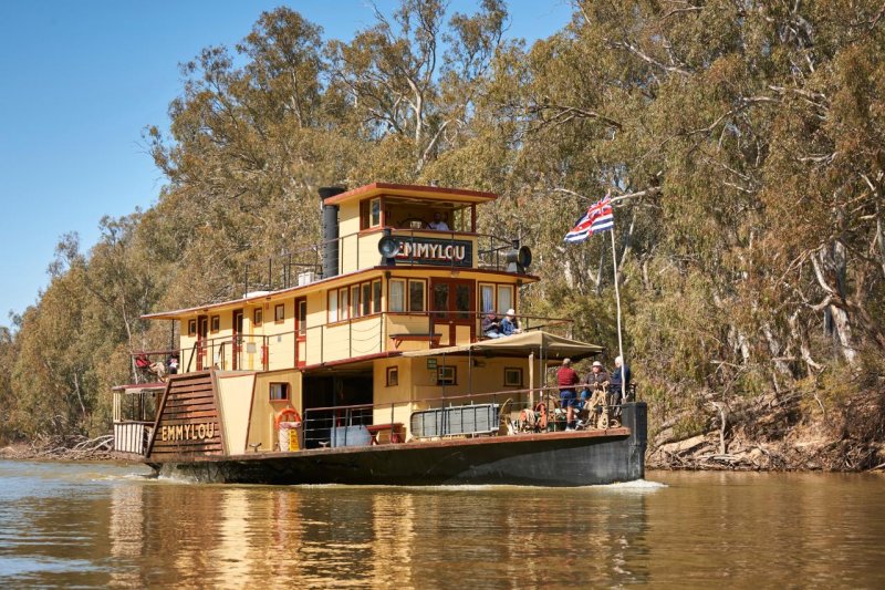 Emmylou, Paddle Steamer, Australia 2 - Königstein, Barco de Paletas, Alemania 🗺️ Foro General de Google Earth