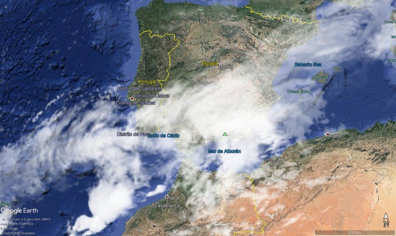 España bajo la tormenta Filomena 1