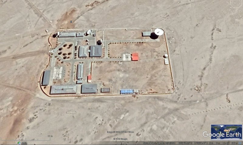 Estación de satélite china en Swakopmund, Namibia 1