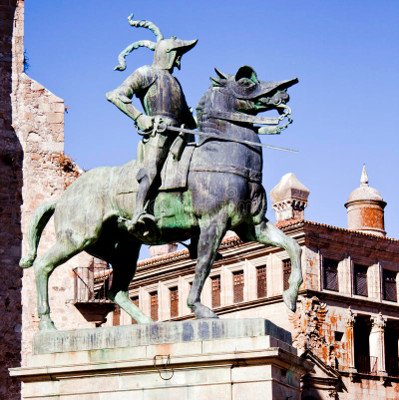 Estatua de Pizarro, Trujillo, Cáceres, Extremadura 1