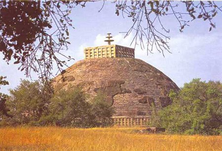 Gran Estupa Sanchi, Madya Pradesh, India 1