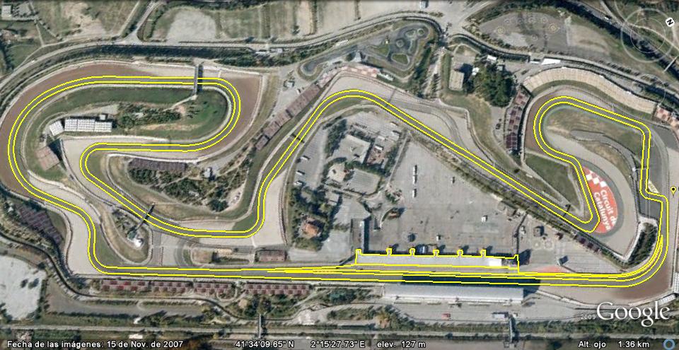 Circuito Cataluña - Circuitos Calendario Fórmula 1 2010