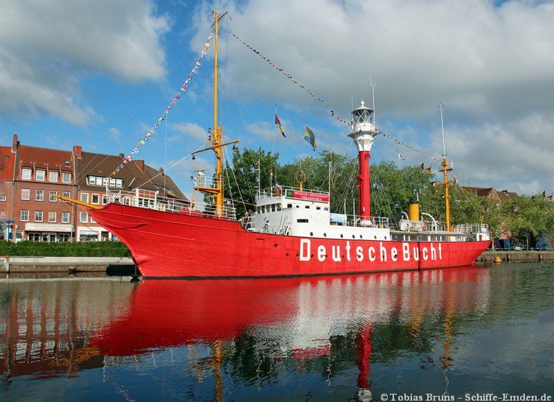 Feuerschiff Amrumbank o Deutsche Buch -Emden (Alemania) 1