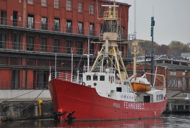 Feuerschiff Fehmarnbelt, Barco Museo en Luebeck (Alemania) 0