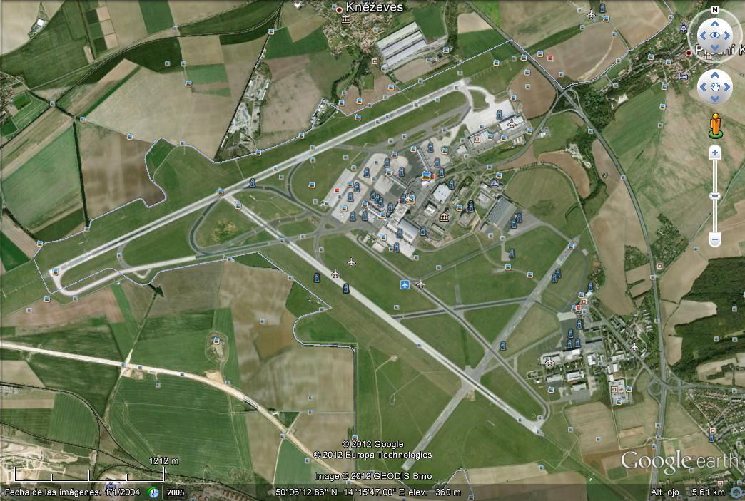 Aeropuerto de Ruzyně - Praga 1 -  🗺️ Foro General de Google Earth