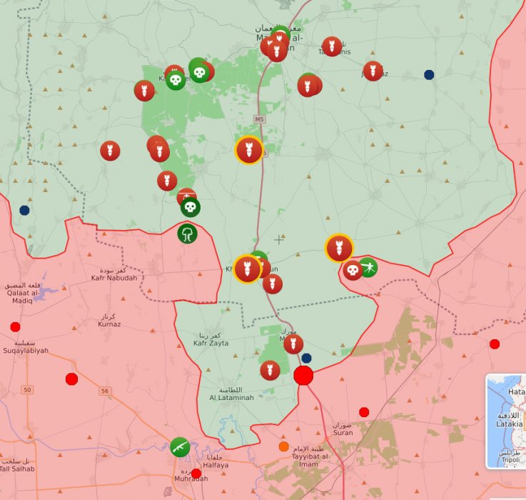 Frente de Idlib 17-08-2019 - Cerco de Khan Shaykhun 1 - Caída de Daraa (12/07/2018) 🗺️ Foro Belico y Militar