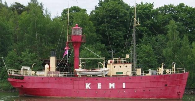 Fyrskepp Nr 14F Äransgrund o Kemi en Kotka (Finlandia) 1 - Barcos Faros, Lightvessel o Lightship