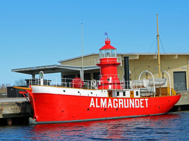 Fyrskepp Nr 2B Almagrundet - actualmente museo 1 - Barcos Faros, Lightvessel o Lightship