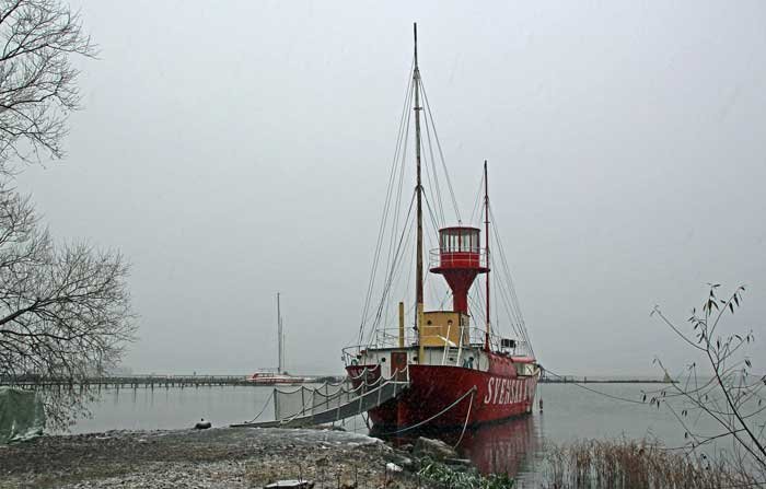 Fyrskeppet nr 5 Svenska Björn o Utgrunden 1 - Barcos Faros, Lightvessel o Lightship