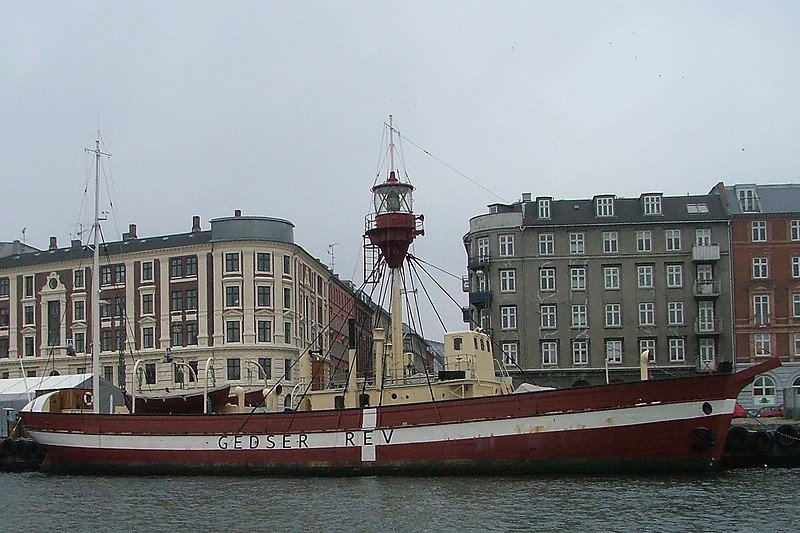 Fyrskib nr. XVII o Gedser Rev Ahora Barco Museo - Copenhague 0 - Barcos Faros, Lightvessel o Lightship