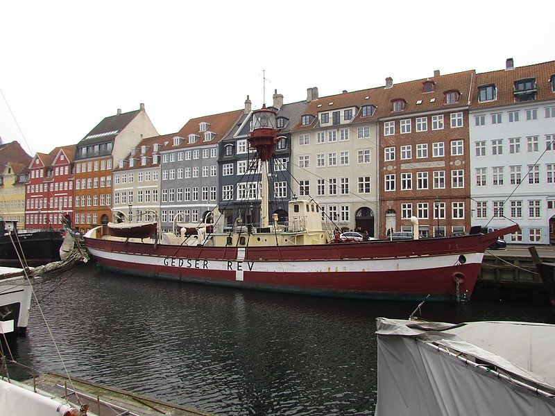 Fyrskib nr. XVII o Gedser Rev Ahora Barco Museo - Copenhague 1