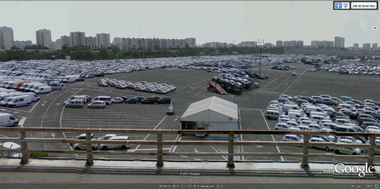 Deposito de Renault en Gennevilliers -Francia 0 - Valencia: Parking de Coches para exportacion 🗺️ Foro General de Google Earth