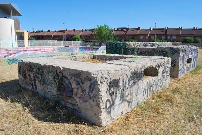 Fortines republicanos de Getafe - Defensas de Madrid en la Guerra Civil