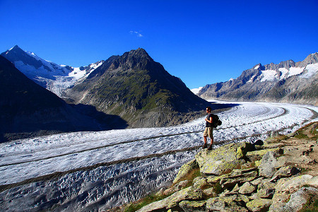 Glaciar Aletsch, Fieschertal, Suiza 0