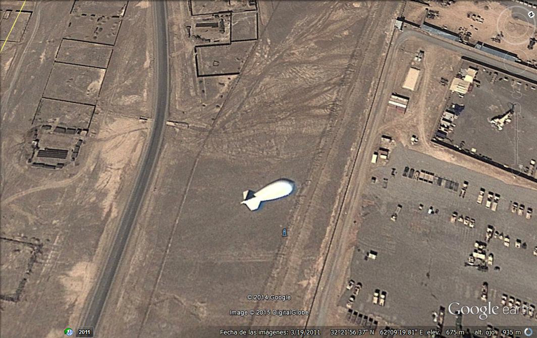 Dirigible Espia en Farah - Afganistan 1