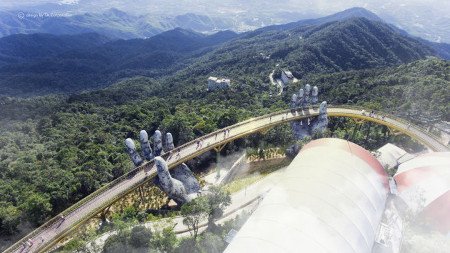 Golden Bridge, Vietnam 0