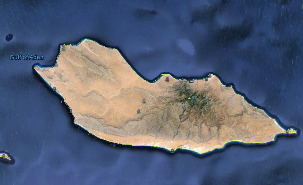 Desafio: Isla en el golfo de Aden - Concurso de Geolocalización con Google Earth