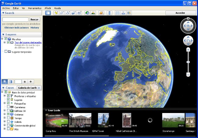 Google Earth 7 para Windows 1