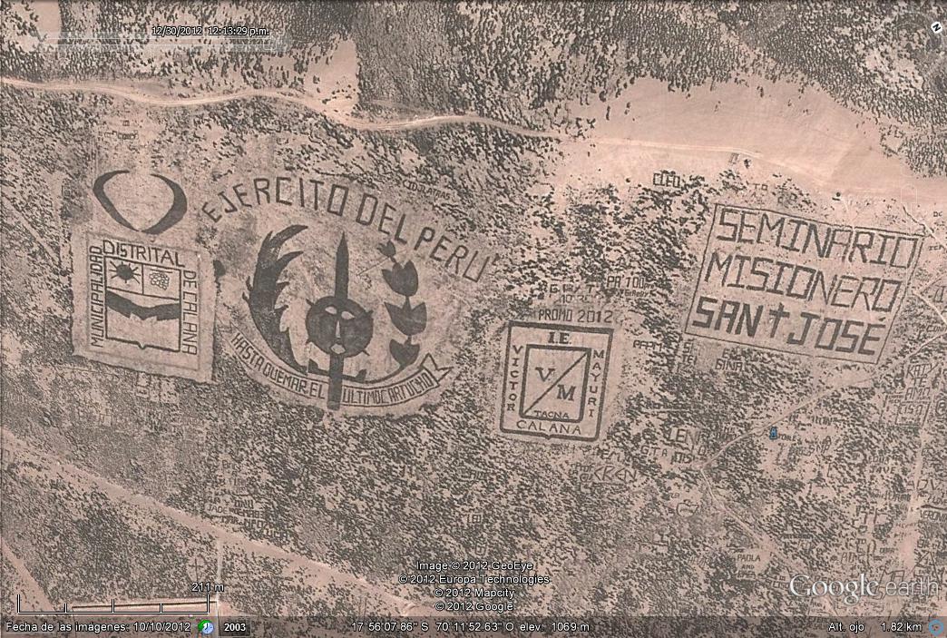 Los Grafitis de Tacna - Peru 1 - Cartel sobre un catamaran 🗺️ Foro General de Google Earth