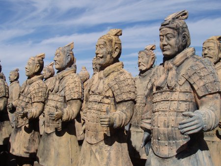 Guerreros de Xian, Shaanxi, China 1