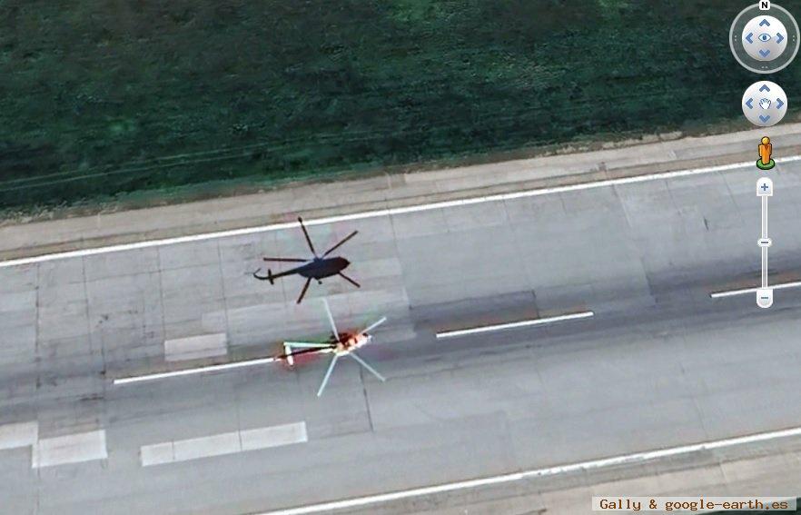 Helicóptero en Vuelo Aeropuerto de Tolmachevo 1 - Helicóptero volando cerca de Base Militar Rusa 🗺️ Foro Belico y Militar