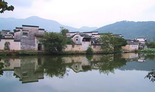 Los Pueblos antiguos en Anhui Del sur–Xidi y Hongcun, Chin 1