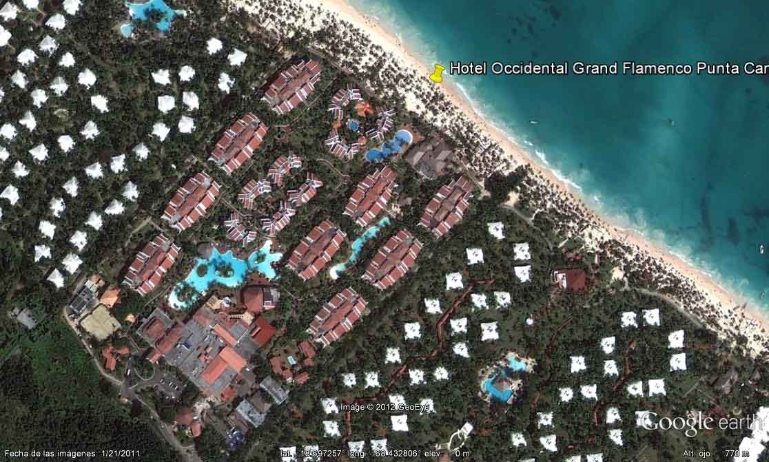 Hotel Occidental Grand Flamenco Punta Cana - Grand Bahia Principe Cayacoa ( Samaná, Rep. Dominicana) 🗺️ Foro Google Earth para Viajar