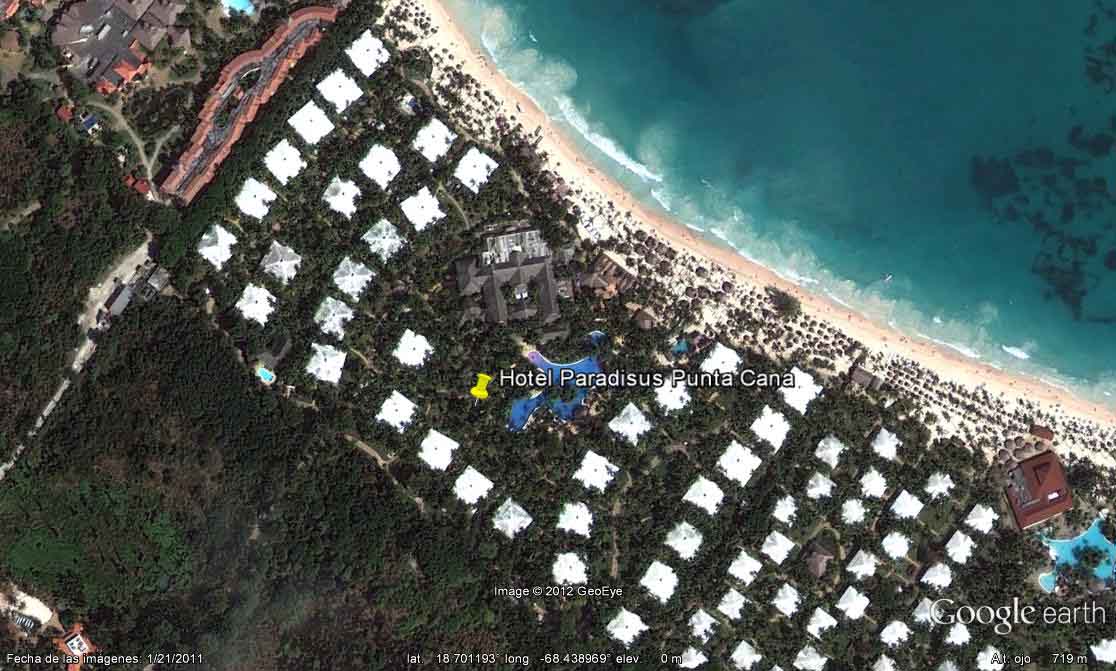 Hotel Paradisus Punta Cana - Grand Bahia Principe Cayacoa ( Samaná, Rep. Dominicana) 🗺️ Foro Google Earth para Viajar