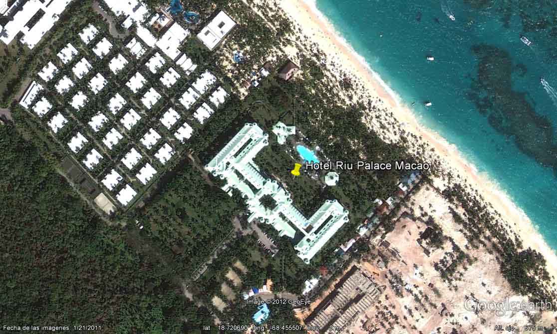 Hotel Riu Palace Macao - Hotel Iberostar Punta Cana, Republica Dominicana 🗺️ Foro Google Earth para Viajar