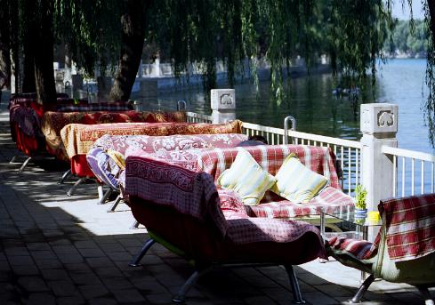 Lago Houhai, Beijing, China 0