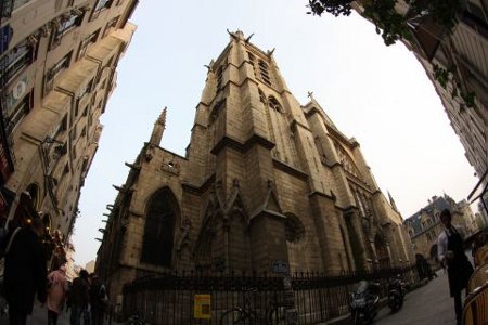 Iglesia Saint Germain, Paris, Francia 1