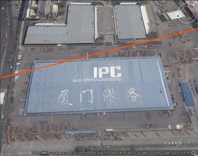 Logo IPC - China 1 - Una  M  en las montañas de arenisca de Colorado 🗺️ Foro General de Google Earth