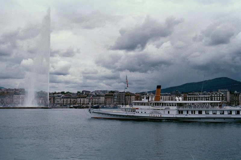 Italie, Paddle Steamer, Suiza 2