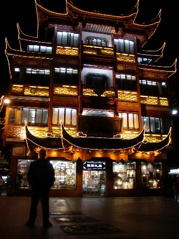 Bazar del Jardín del Mandarín Yu, Shanghai, China 1