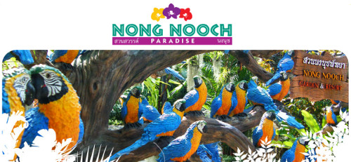 Jardin Tropical Nong Nooch, Chon Buri, Tailandia 1