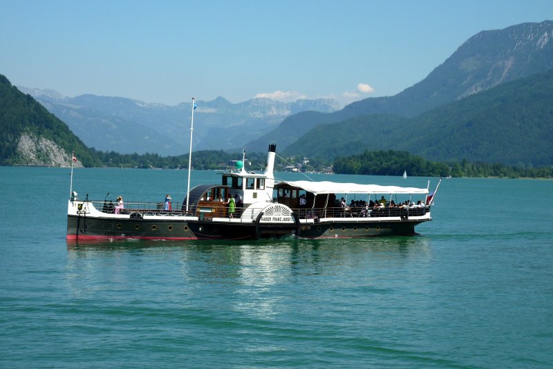 Kaiser Franz Josef 1, Paddle Steamer, Austria 2 - Barcos Rueda de Paleta o Vapor de ruedas