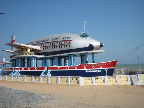 Iglesia Kappal Madha, Uvari, India 2