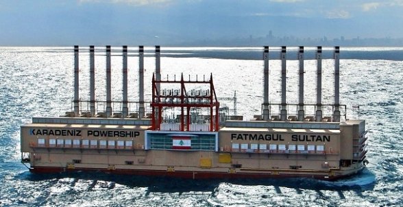 MV Karadeniz Powership Fatmagül Sultan 2 - Barco Central Electrica o Barcasa de Energia