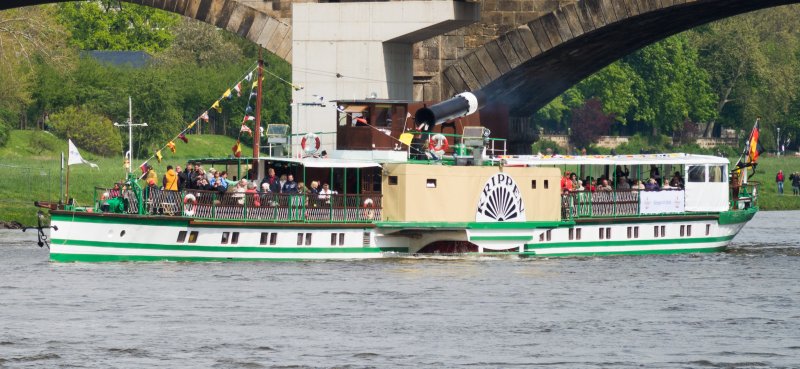 Krippen, Paddle Steamer, Alemania 2 - Barcos Rueda de Paleta o Vapor de ruedas