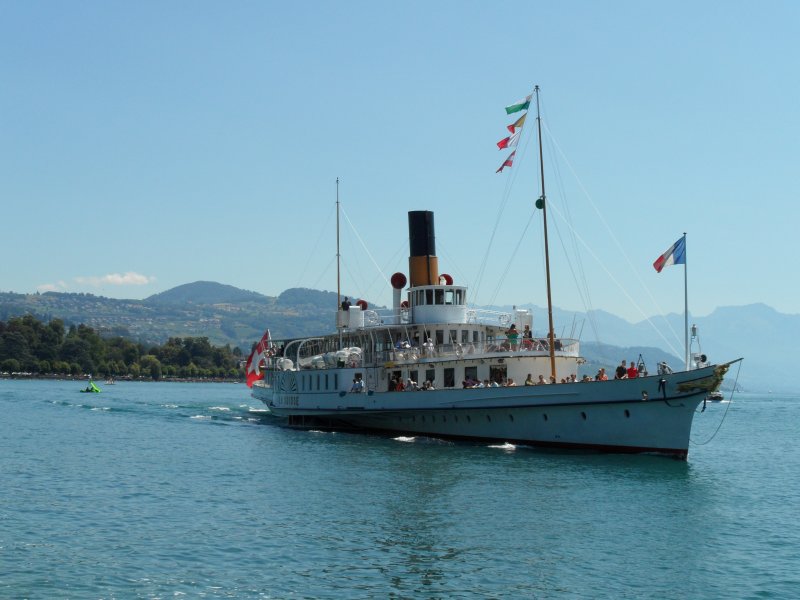 La Suisse Paddle Steamer, Suiza 0 - Barcos Rueda de Paleta o Vapor de ruedas