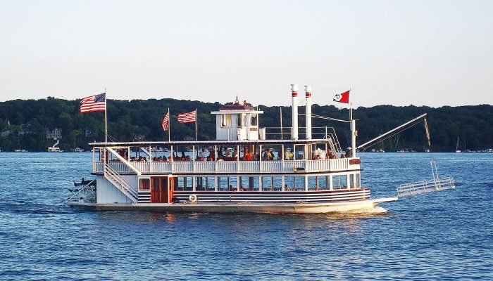 Lady of the Lake Paddle Steamer, USA 2