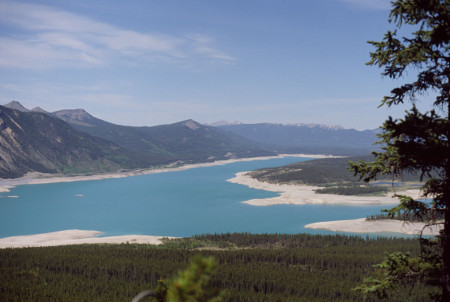 Lago Abraham, Clearwater County, Alberta, Canadá 0