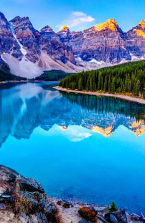 Lago Abraham, Clearwater County, Alberta, Canadá 1