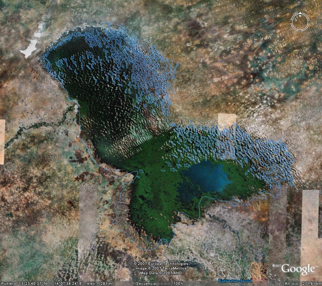 Lago Chad - Los lagos mas  bonitos del Mundo