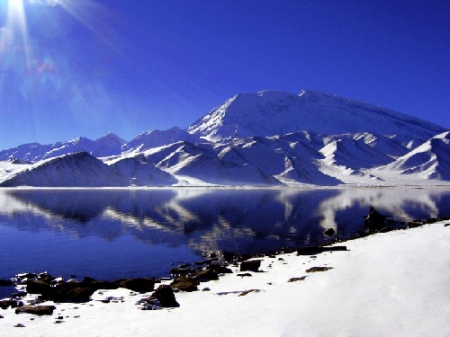 Lago Karakuli, Xinjiang, China 0