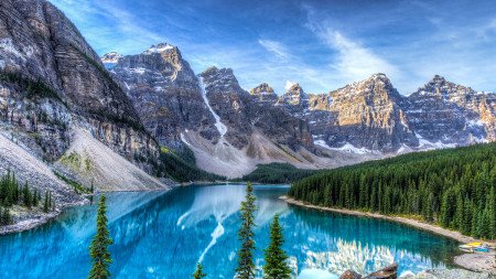 Lago Moraine, Parque Nacional Banff, Canada 0