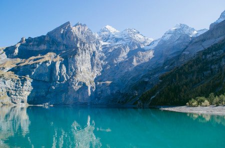 Lago Oeschinen, Kandersteg, Suiza 1